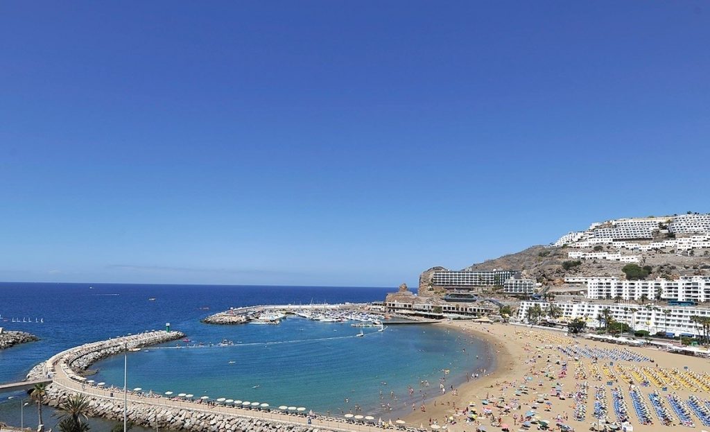 Una mujer muere ahogada en la playa de Puerto Rico, en Gran Canaria