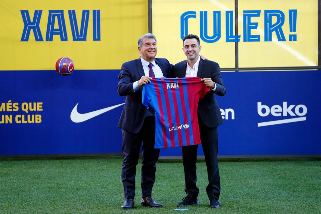 Xavi Hernández, presentado como nuevo entrenador del FC Barcelona