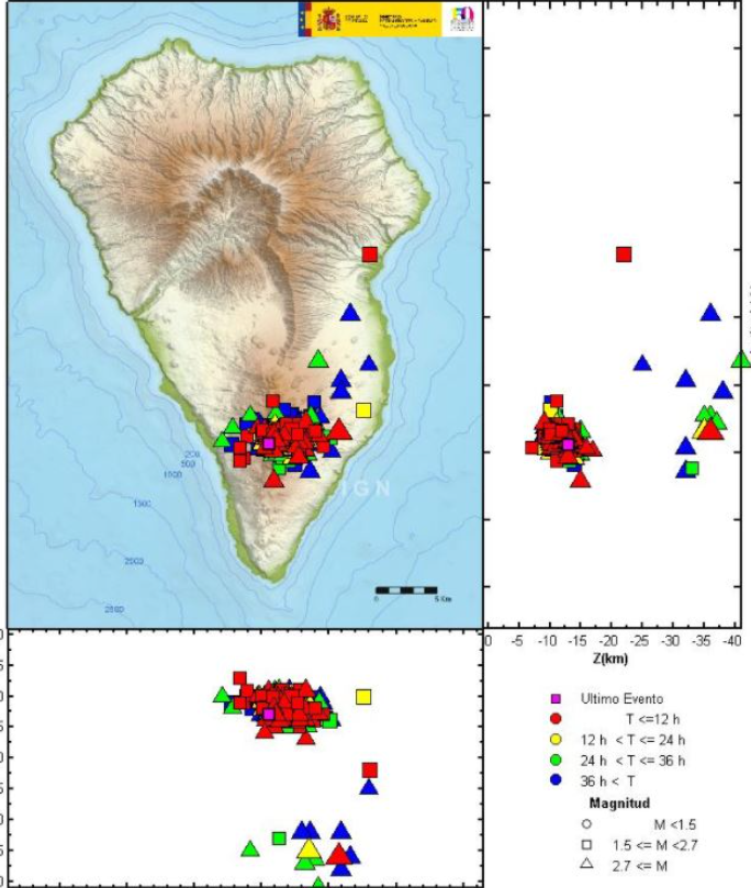 La Palma registra uno de los terremotos más sentidos de la erupción