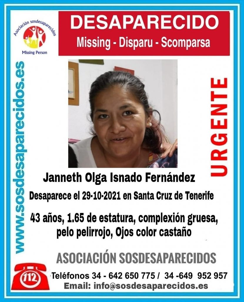 Buscan a una mujer desaparecida el pasado viernes en Santa Cruz de Tenerife
