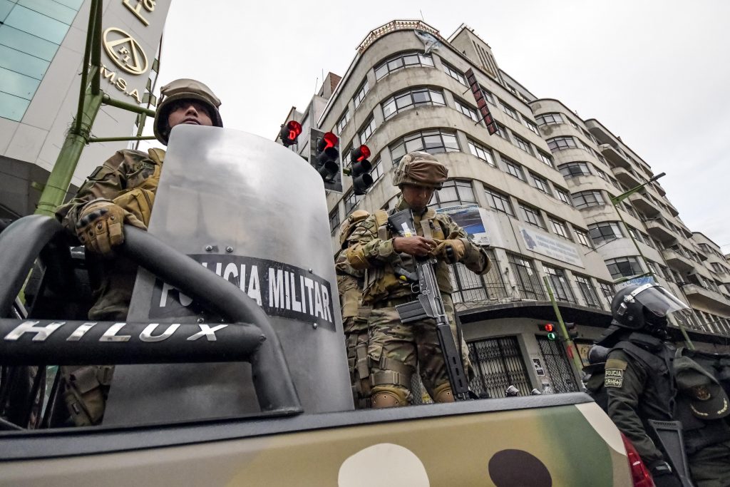 Al menos 125 detenidos en el primer día del paro en Bolivia