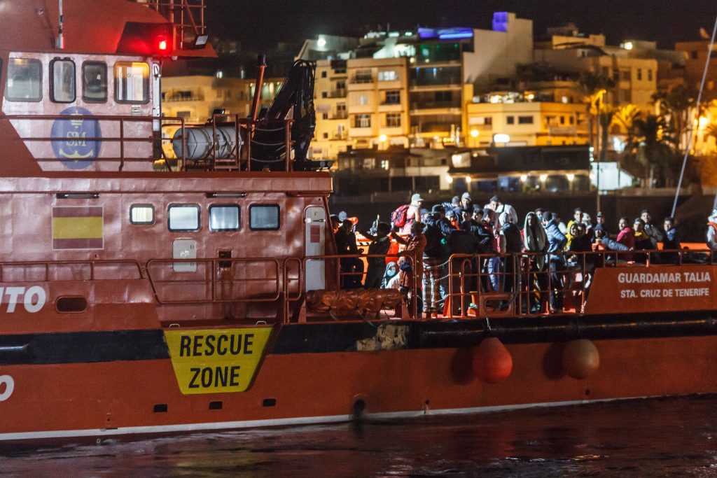 Rescatan a 57 migrantes al sur de Fuerteventura