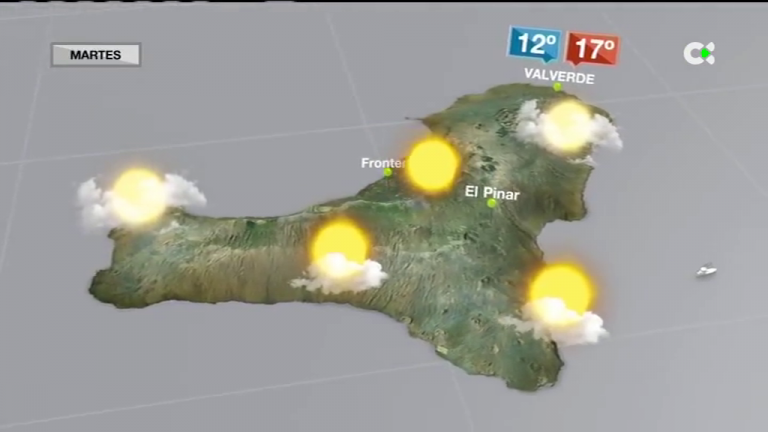 Menos nubes con temperaturas en ligero ascenso