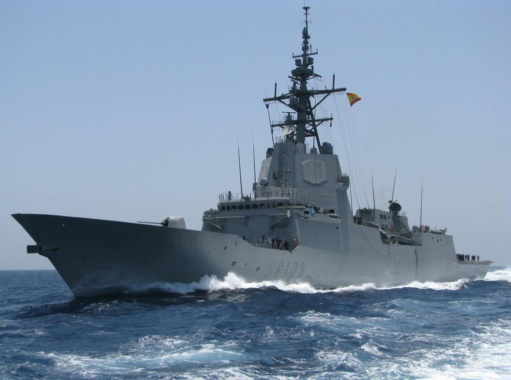 España envía dos buques de guerra al Mar Negro en plena tensión con Rusia