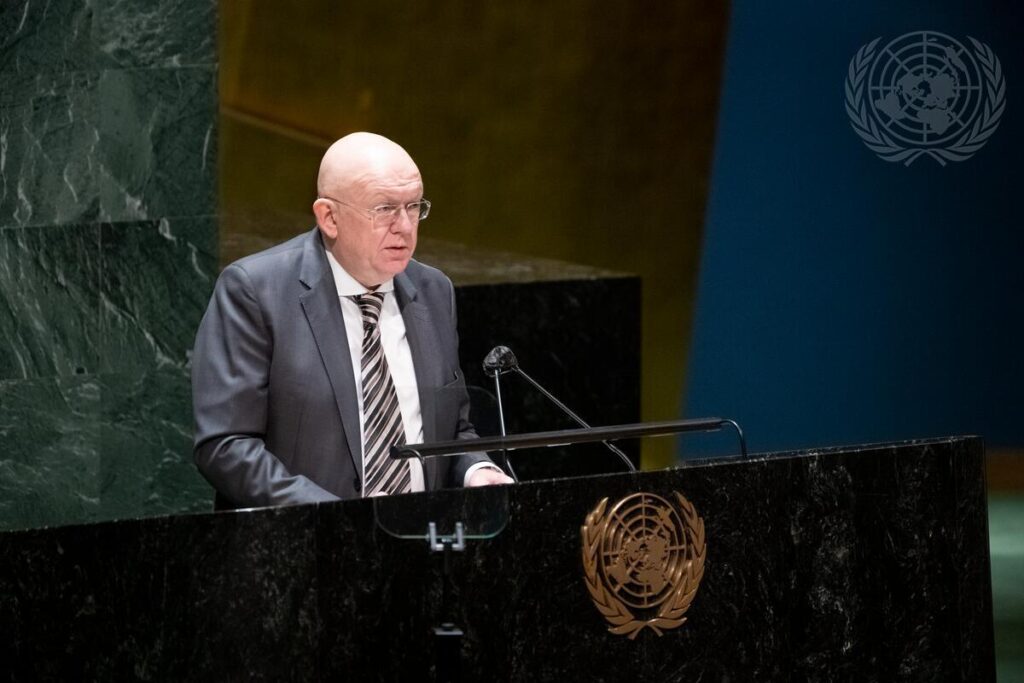 Rusia defiende ante la ONU su decisión de iniciar una operación militar en Ucrania