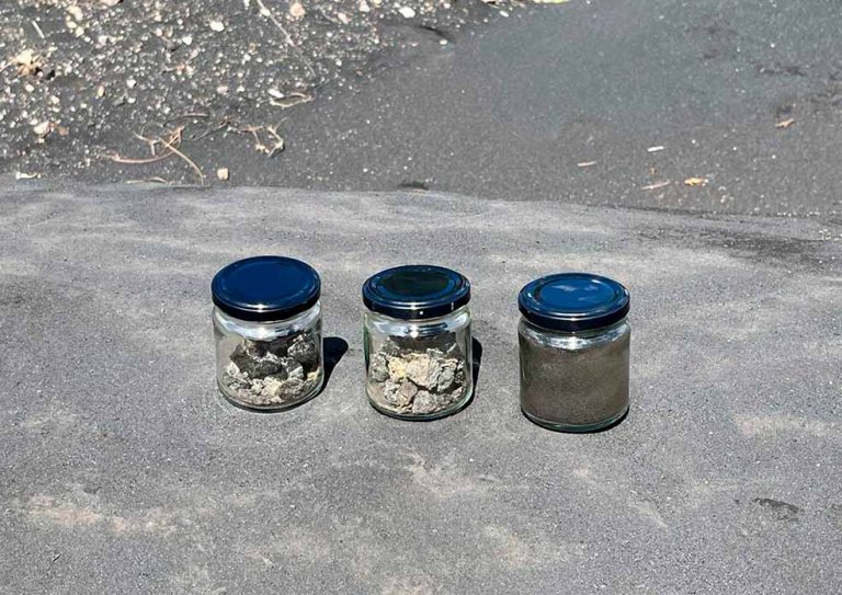 «Geosolidarios con La Palma», una iniciativa que cambia ceniza por ayuda