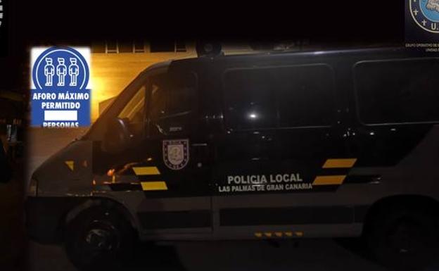 Desalojan un local de Las Palmas de Gran Canaria por incumplir el aforo máximo permitido
