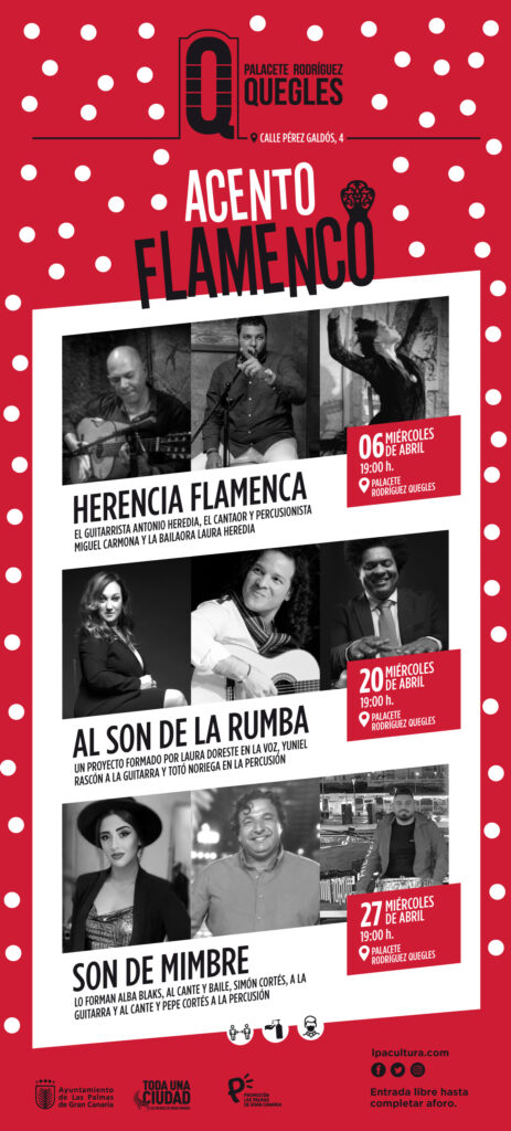 El Patio del Palacete presenta "Acento Flamenco" en el Palacete Rodríguez Quegles