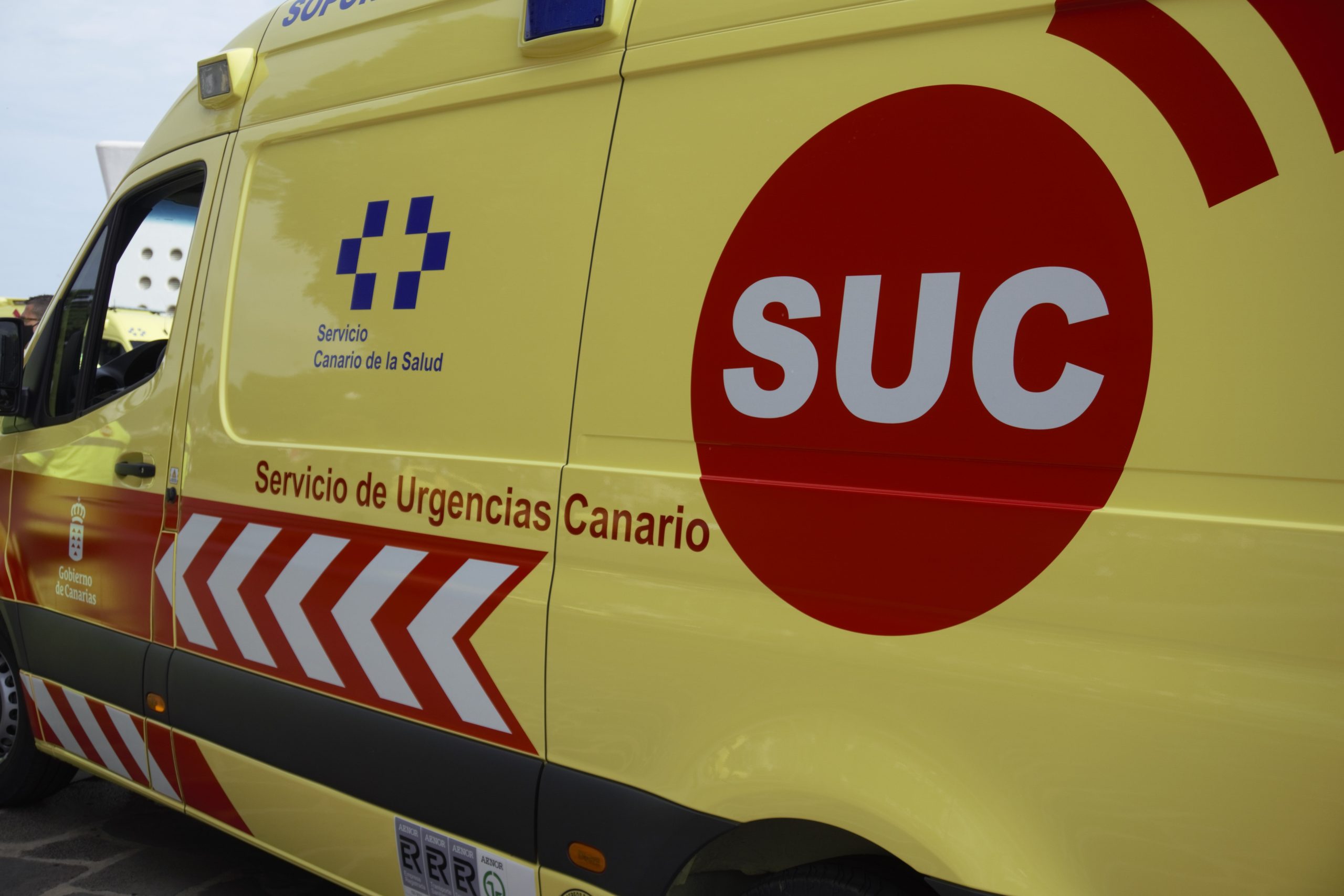 Dos heridos al chocar un coche y una moto en Telde, Gran Canaria