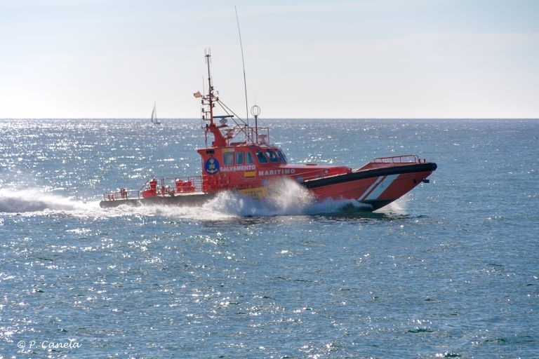 Salvamento Marítimo ha salvado a 27 inmigrantes en aguas contiguas a la isla de Gran Canaria y fueron llevados al muelle de Arguineguín, Mogán