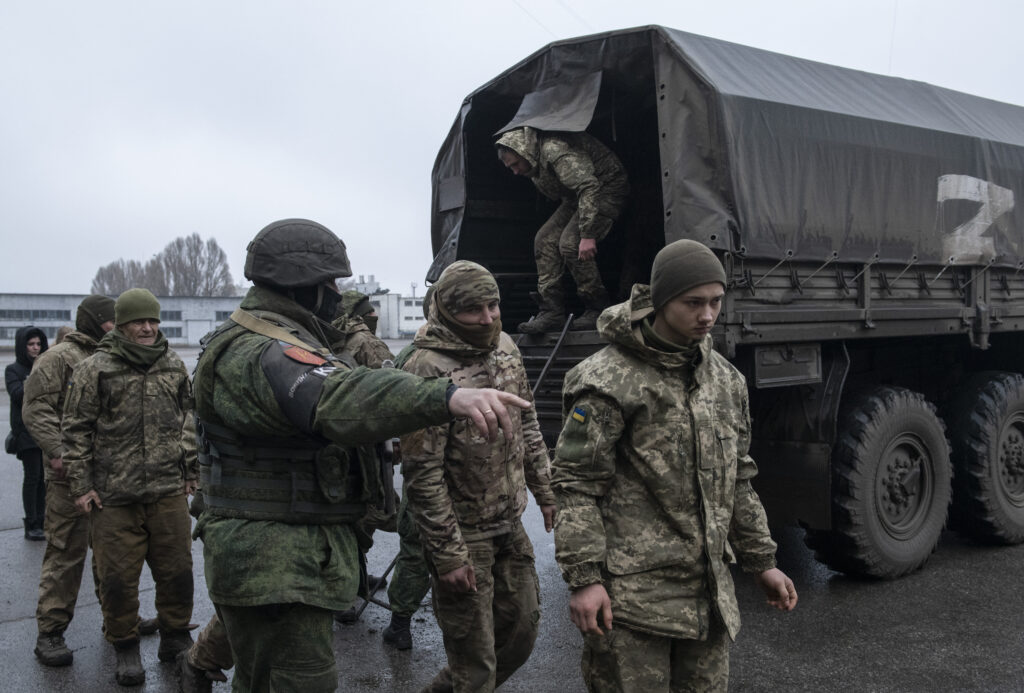 Las tropas rusas se hacen con el Ayuntamiento de Berdiansk en su avance por el sureste de Ucrania