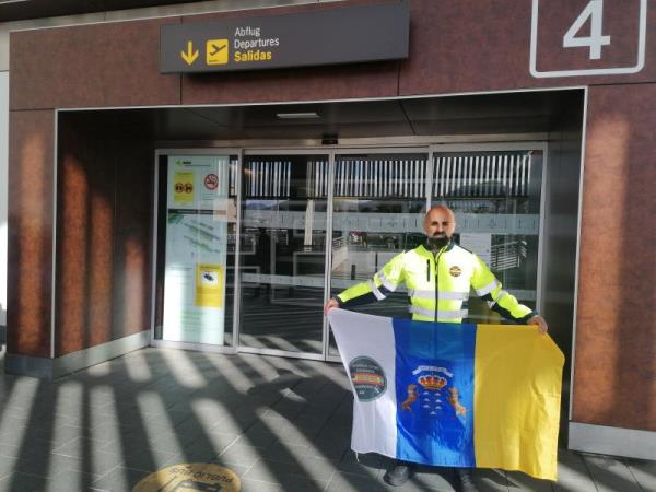 Guardias Civiles Solidarios envía camiones de ayuda de Gran Canaria a Ucrania