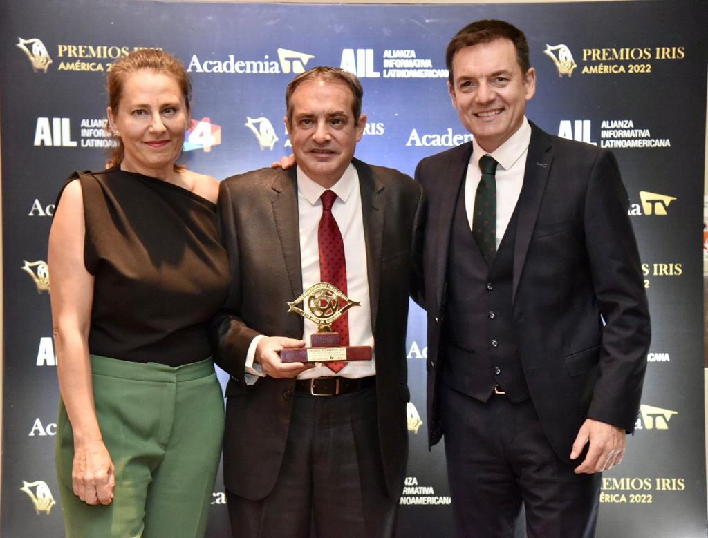 Televisión Canaria recibe el Premio Iris de América a la cobertura de última hora