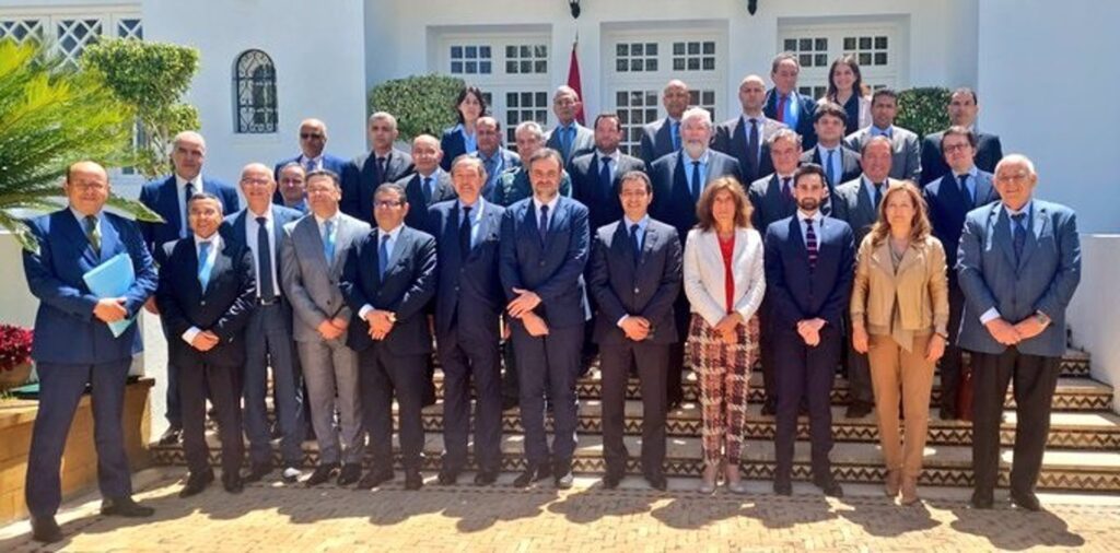 Participantes en la XX Reunión del Grupo Permanente sobre Migraciones de España y Marruecos, celebrado en Rabat - MINISTERIO DEL INTERIOR