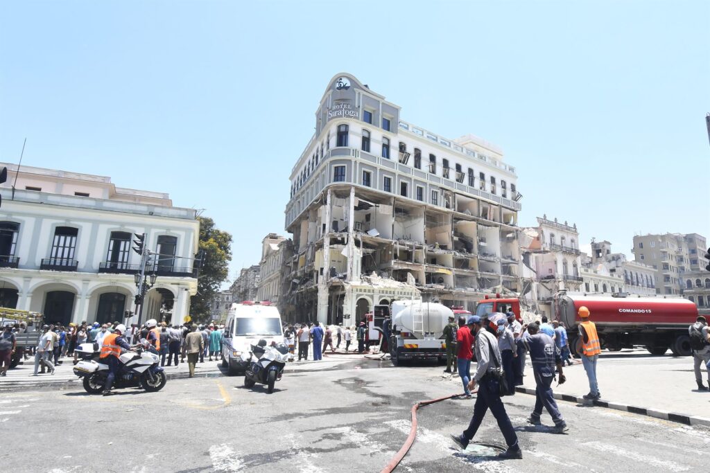 Aumentan a 30 los fallecidos por la explosión en el Hotel Saratoga de La Habana