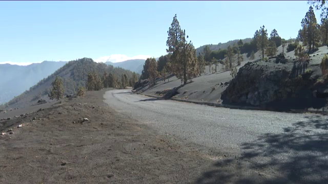 Reabre la carretera de acceso al Refugio de El Pilar, en La Palma