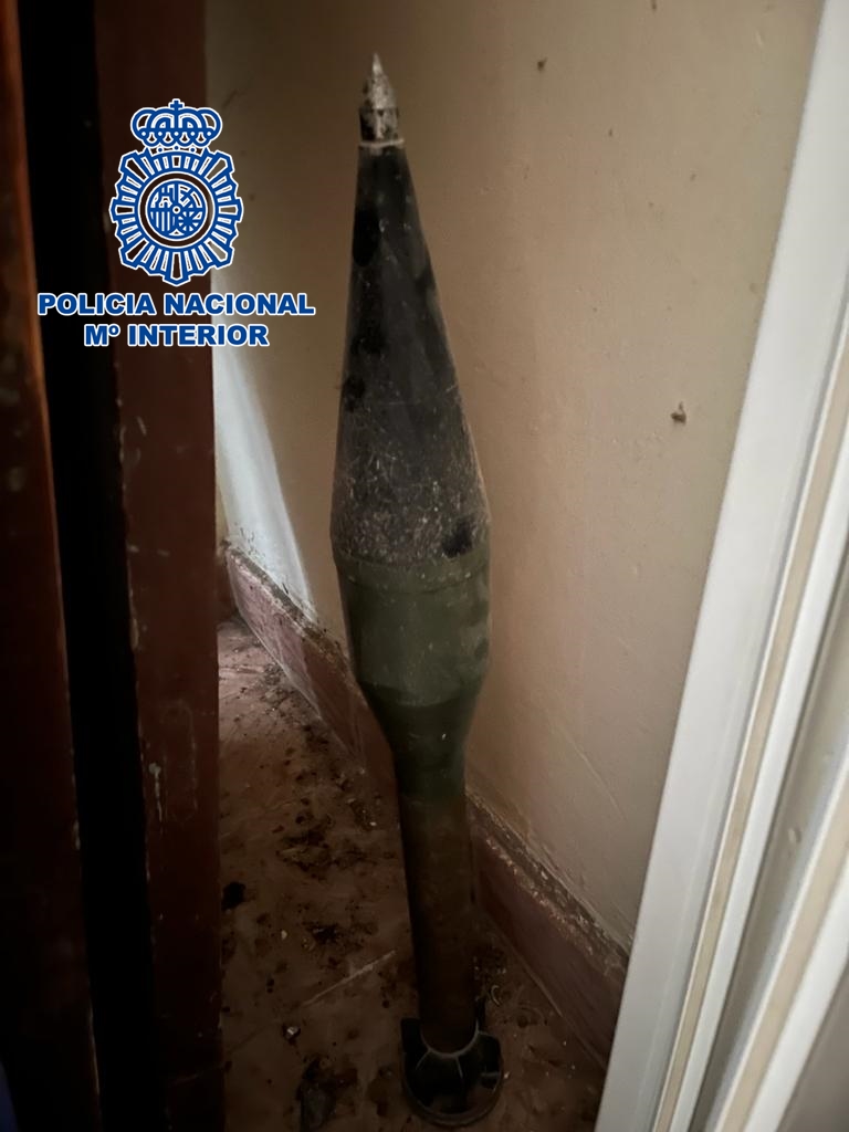 Encuentran un artefacto explosivo en una casa de campo de La Palma