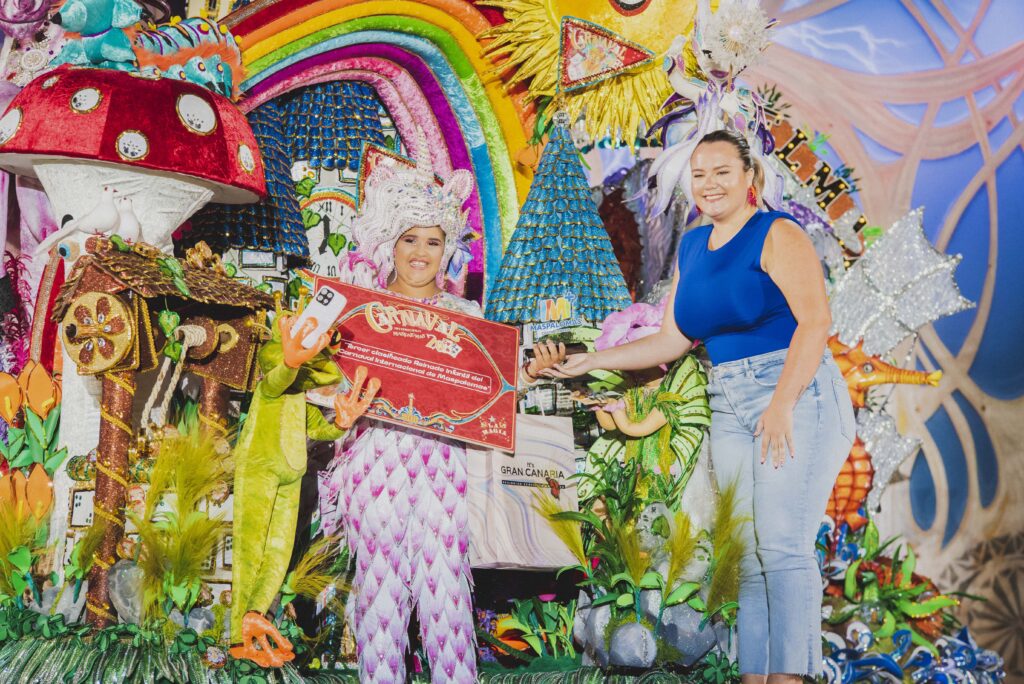 Daila Martín Almeida, Reina Infantil del Carnaval Internacional de Maspalomas 2022