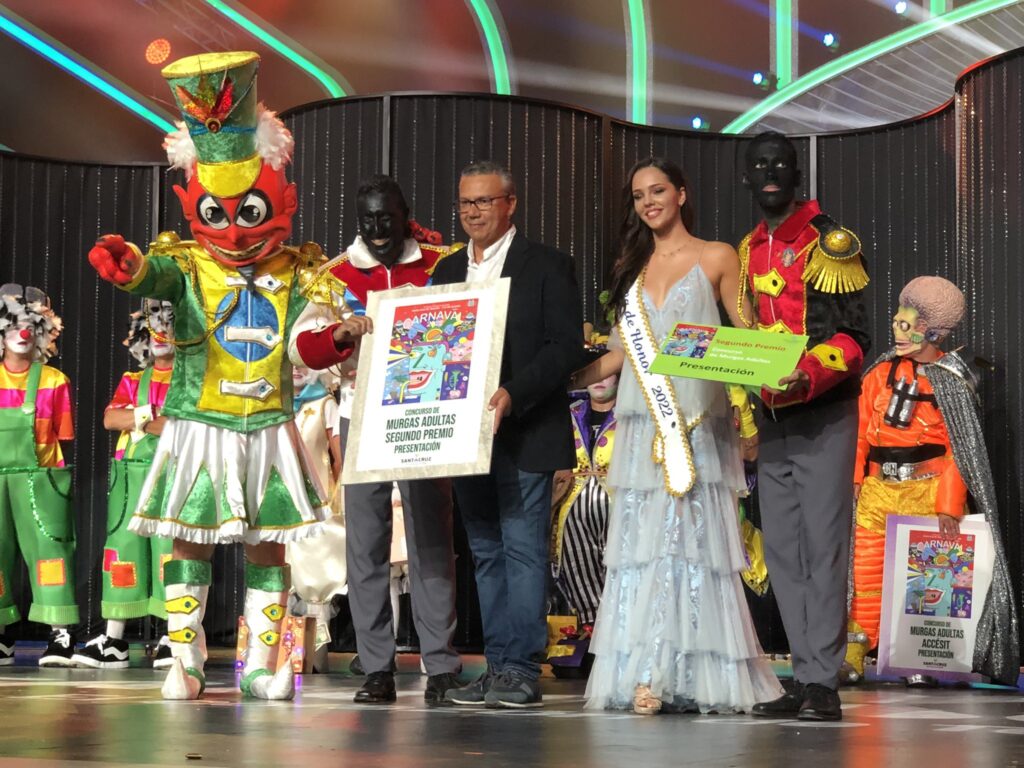Diablos Locos, ganadores en la final de murgas del Carnaval de Santa Cruz de Tenerife