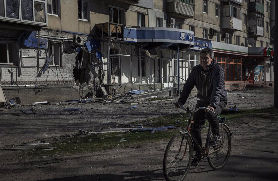 Las fuerzas rusas expulsan a las ucranianas del centro de Severodonetsk
