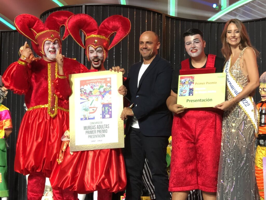 Diablos Locos, ganadores en la final de murgas del Carnaval de Santa Cruz de Tenerife