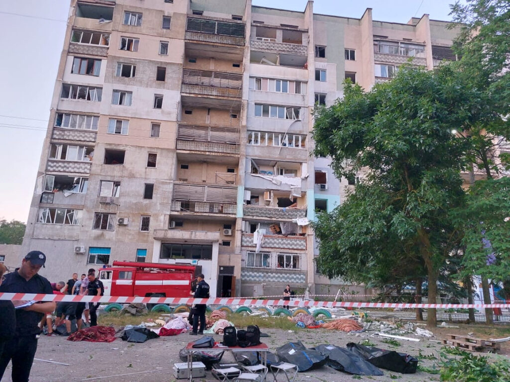 17 muertos y 31 heridos tras un ataque con misiles en Odesa