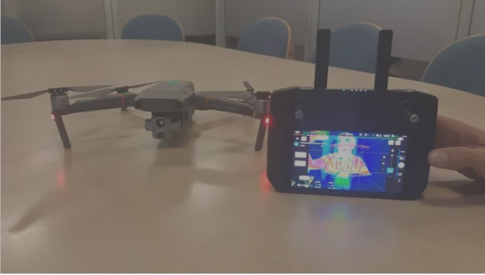 Tenerife se equipa con drones termográficos, una nueva tecnología contraincendios