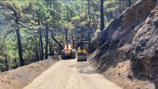 La peligrosidad en el último tramo modifica el trazado de la carretera de La Palma