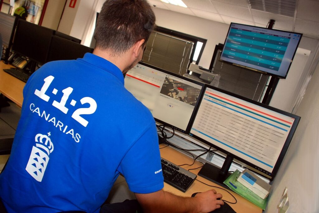 El 112 atiende en Canarias 5.500 llamadas diarias