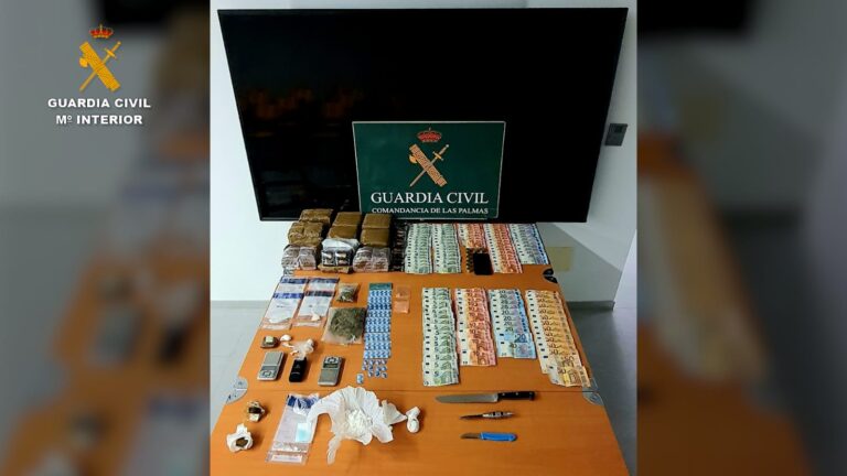 Desarticulado un grupo criminal dedicado a la venta de droga en Gran Canaria