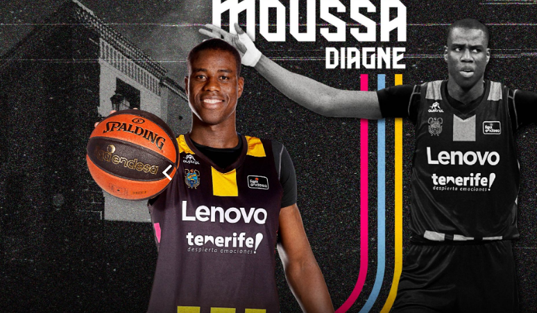 Moussa Diagne cierra la plantilla del Lenovo Tenerife 