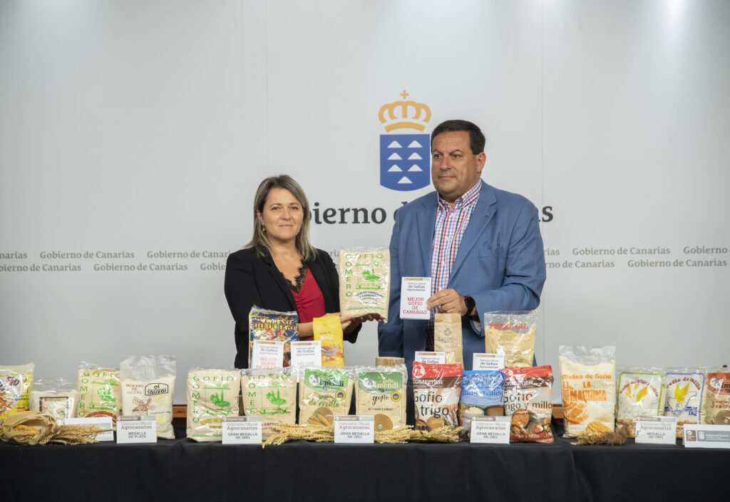 Premio mejor gofio de Canarias en el Concurso Agrocanarias