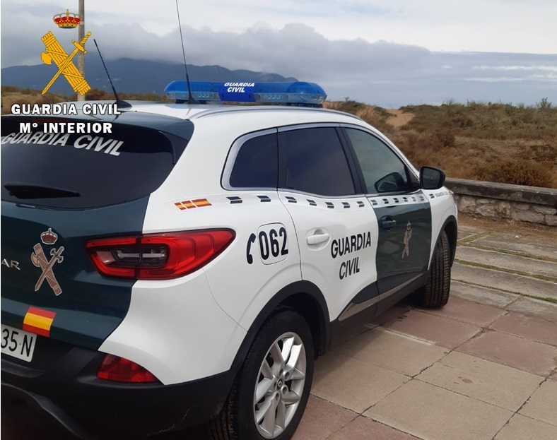 La Guardia Civil investiga a un conductor ebrio en Granadilla de Abona, Tenerife