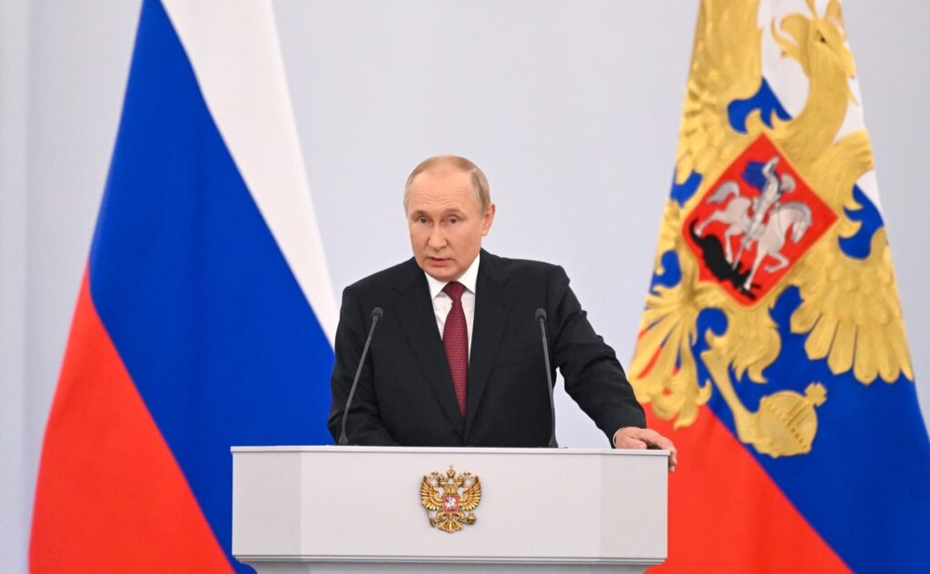 Putin proclama la anexión de cuatro regiones ocupadas en Ucrania: "Serán ciudadanos rusos para siempre"