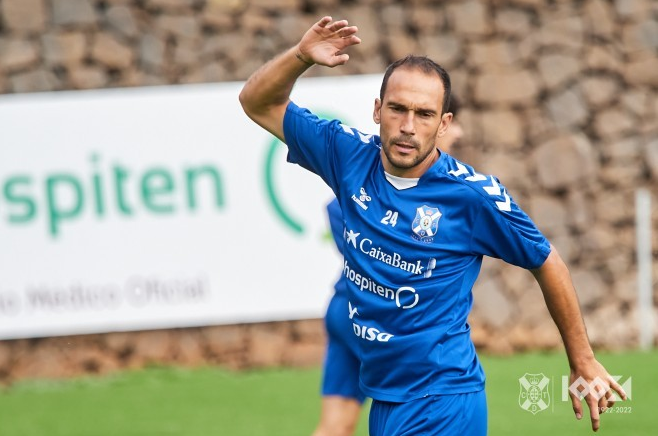 Nacho Martínez, jugador del CD Tenerife