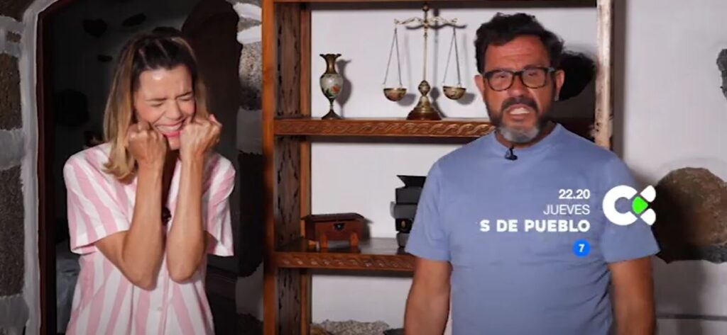 Jessica Déniz y Juan Antonio Cabrera, atrapados en el tiempo en Tinajo