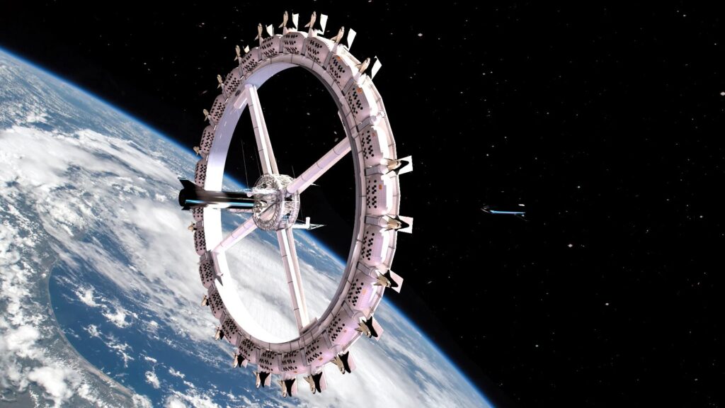 Alojarse en un hotel en el espacio será posible en 2025
