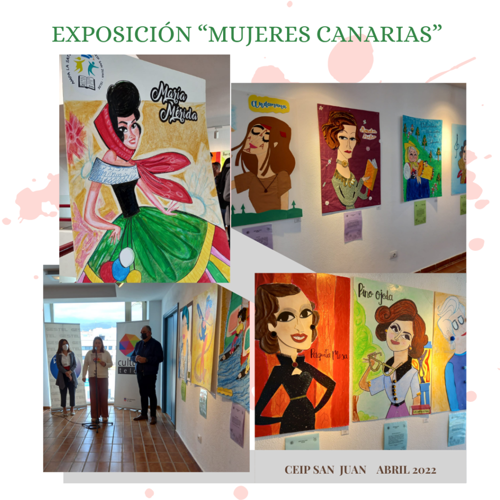 La exposición 'Mujeres canarias' rinde homenaje a referentes femeninos de Canarias
