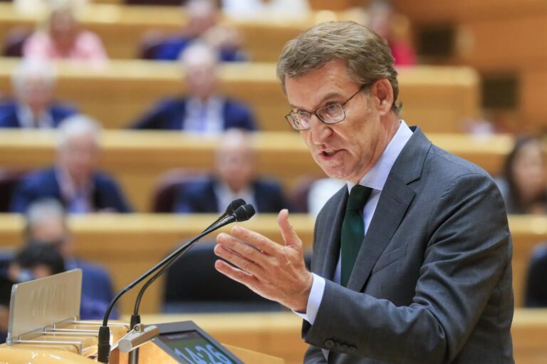 Feijóo augura que la moción contra el Gobierno «en llamas» será el 28 de mayo