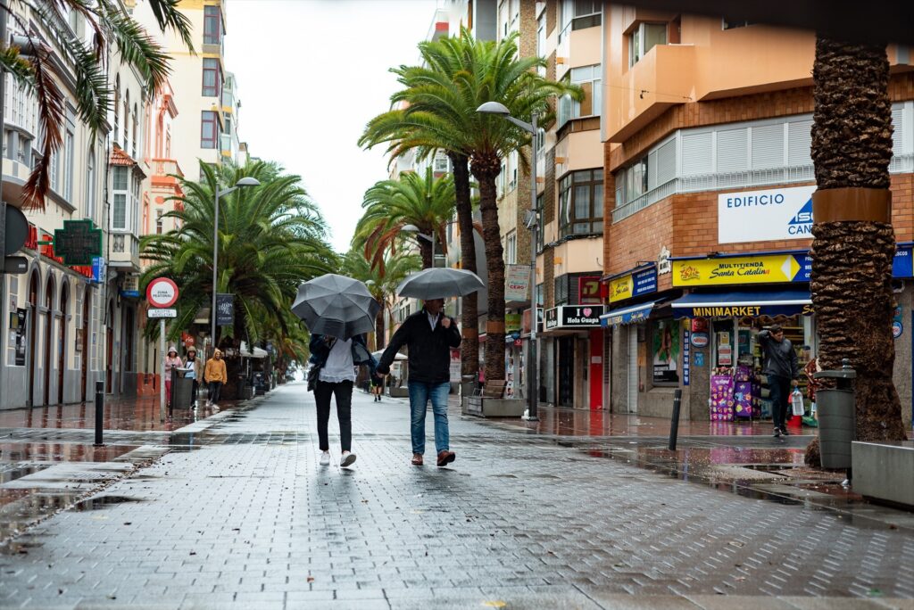 Intensas lluvias en Valencia esta madrugada con hasta 119 l/m2