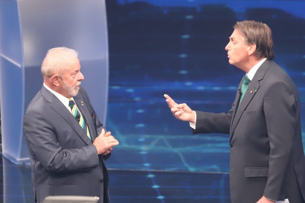Último debate electoral entre Lula y Bolsonaro por liderar Brasil