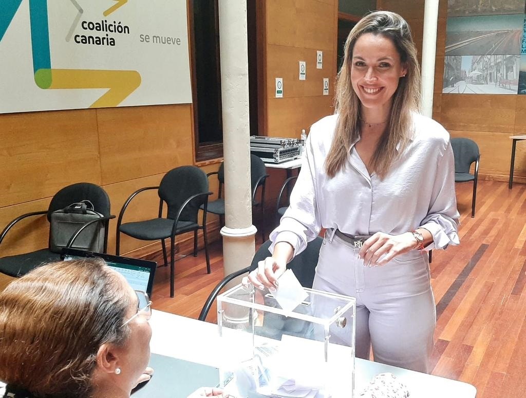 Maria Fernández es elegida como candidata de CC al Cabildo de Gran Canaria
