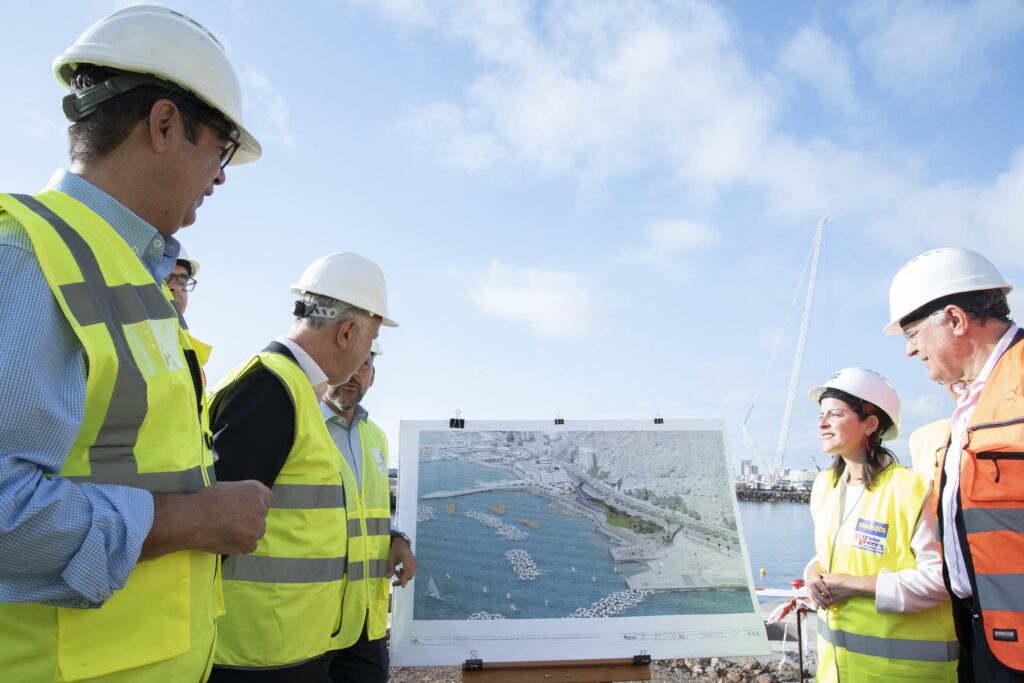 Las obras del litoral de Valleseco pueden terminar en abril de 2023