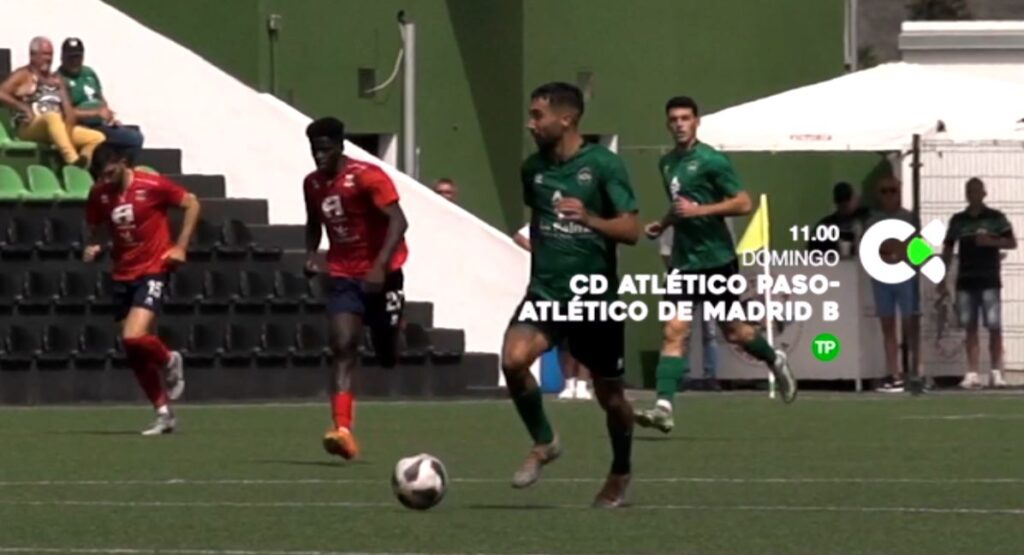 Televisión Canaria ofrecerá partidos del CD Atlético Paso