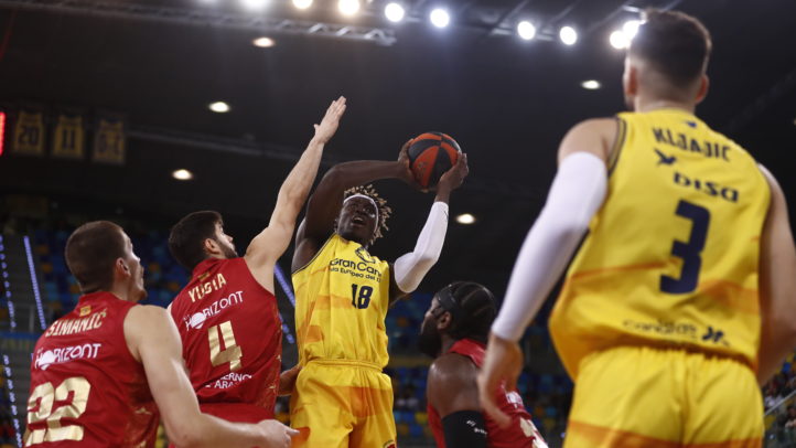 88-72. El Gran Canaria se recupera ante un Zaragoza diluido