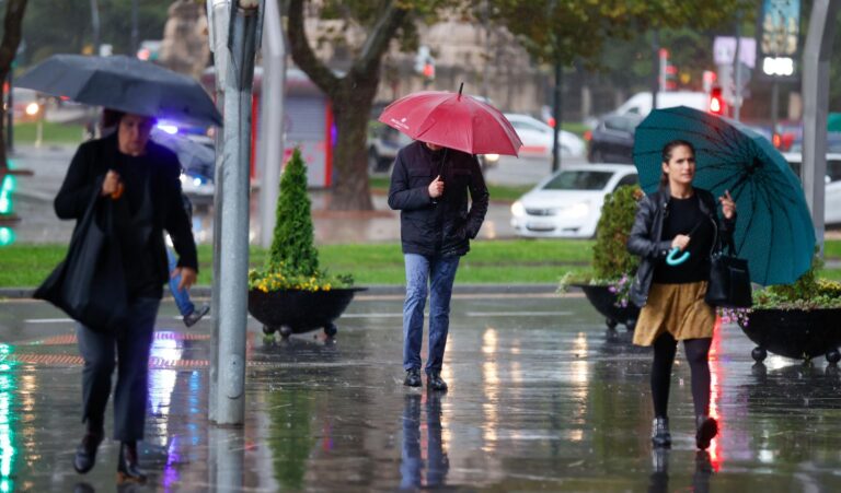 Intensas lluvias en Valencia esta madrugada con hasta 119 l/m2