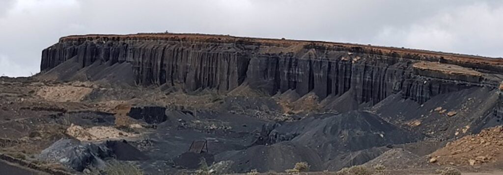 Los basaltos de las Peñas de Tao, en Lanzarote, análogos a las rocas lunares