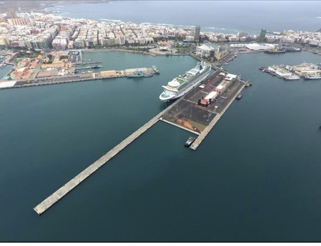 Las Palmas de Gran Canaria contará con un puerto capaz de albergar hasta cuatro cruceros