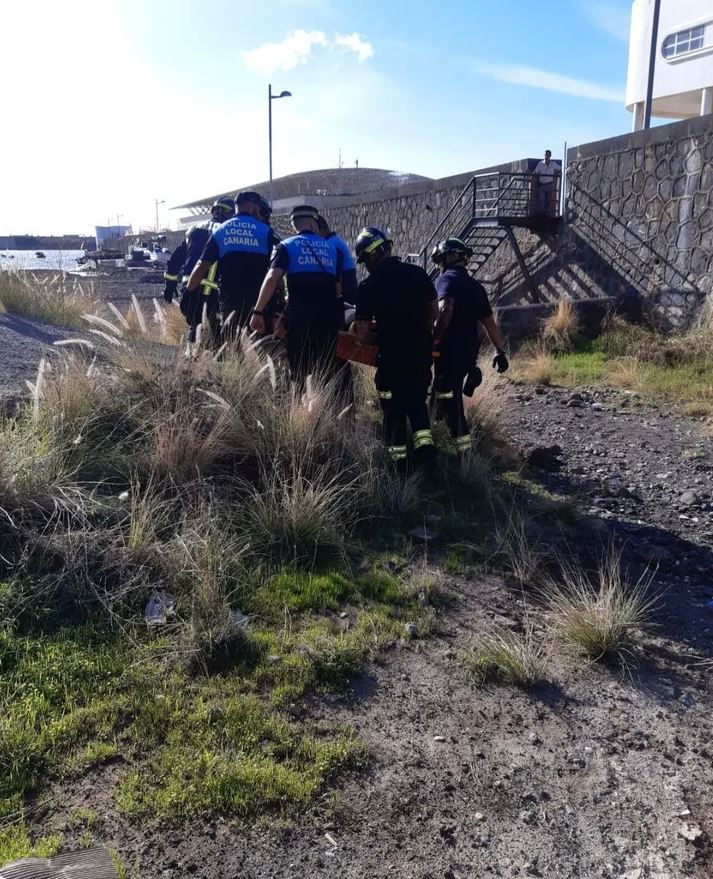 Un hombre en estado grave tras caer a un barranco en Santa Cruz de Tenerife