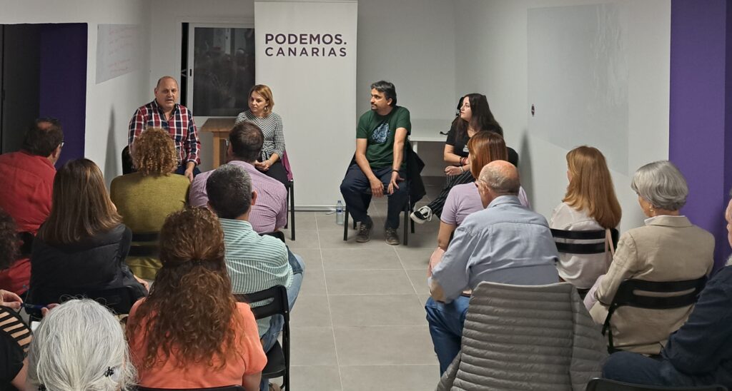 Noemí Santana y Laura Fuentes defienden que Podemos Canarias “ha dado un vuelco a las políticas sociales” en el Archipiélago